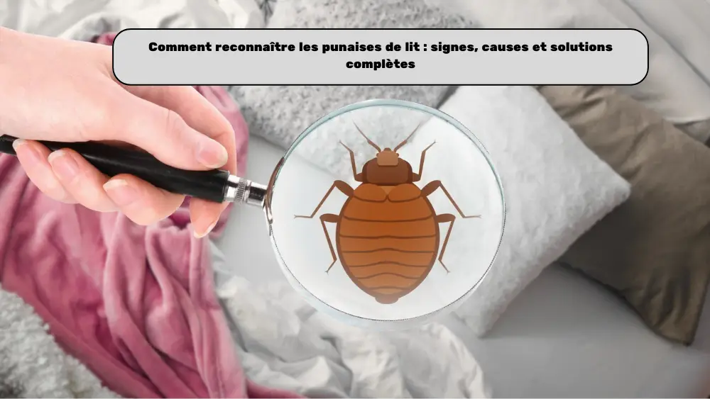 Comment reconnaître les punaises de lit signes, causes et solutions complètes